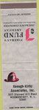 Matchbook Cover - Keough Kirby Fireman's Insurance Woonsocket IR