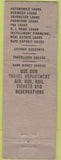 Matchbook Cover - Denver Industrial Bank Denver CO WORN CREASES