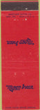 Matchbook Cover - Myron Green
