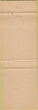 Matchbook Cover - L and M Restaurant Toronto ON