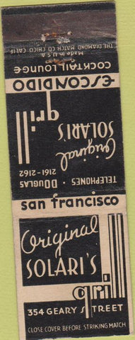 Matchbook Cover - Eugene Hotel OR CREASE