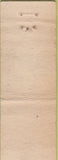 Matchbook Cover - Davison Funeral Home NO TOWN WORN