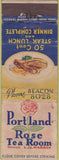Matchbook Cover - Portland Rose Tea Room OR WORN