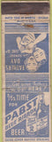 Matchbook Cover - Pabst Blue Ribbon Beer POOR