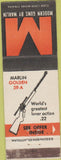 Matchbook Cover - Albert Toilet  Valve girlie