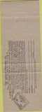 Matchbook Cover - Marlin 22 Shotgun