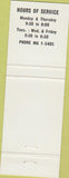 Matchbook Cover - Park View Federal Savings Loan Cleveland OH
