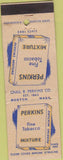 Matchbook Cover - Perkins Fine Pipe Tobacco Boston MA