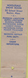 Matchbook Cover - Perkins Fine Pipe Tobacco Boston MA