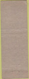 Matchbook Cover - Hotel Cory Denver CO