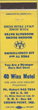 Matchbook Cover - 40 Winx Motel Crown Point IN