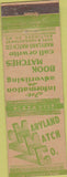 Matchbook Cover - Maryland Match Co Baltimore MD