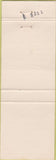 Matchbook Cover - Vernon D Roberts Judge Drew County Monticello AR WEAR