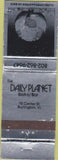 Matchbook Cover - Daily Planet Bistro Bar Burlington VT