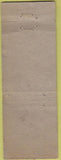 Matchbook Cover - Carroll Bros Corning NY Dodge Plymouth WORN
