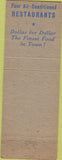 Matchbook Cover - Hotel Commodore New York City