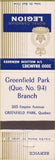 Matchbook Cover - Royal Canadian Legion Greenfield Park QC