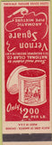 Matchbook Cover - Vernon Square Pipe Tobacco Brooklyn NY