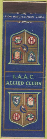 Matchbook Cover - Los Angeles Athletic Club