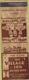 Matchbook Cover - The Village Inn Allentown PA