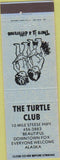 Matchbook Cover - Turtle Club Fox AK