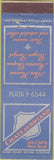 Matchbook Cover - Cheateaubriand New York City