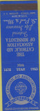 Matchbook Cover - Catholic Association of MN Life Insurance St Paul MN