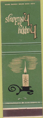 Matchbook Cover - Bankers Box Franklin Park IL Christmas
