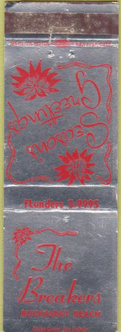 Matchbook Cover - The Breakers Rockaway Beach CA