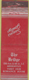 Matchbook Cover - The Bridge Minneapolis MN Christmas WEAR