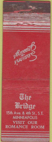 Matchbook Cover - The Bridge Minneapolis MN Christmas WEAR