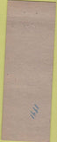 Matchbook Cover - Bill's Place Arrow Stamped Christmas WORN