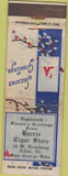 Matchbook Cover - Harris Cigar Store Alton IL Christmas WEAR