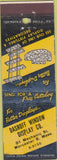 Matchbook Cover - Dashoff Window Display Co Worcester MA