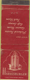 Matchbook Cover - Hotel Harrisburger Harrisburg PA WEAR