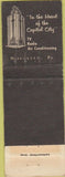 Matchbook Cover - Hotel Harrisburger Harrisburg PA WEAR