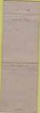 Matchbook Cover - The Palm Kalispell MT Star Match long