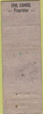 Matchbook Cover - Little Brick Corner Spokane WA Girlie POOR