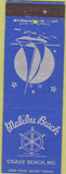 Matchbook Cover - Malibu Beach Osage Beach MO