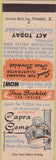 Matchbook Cover - Capra Gems Diamond Rings Philadelphia PA