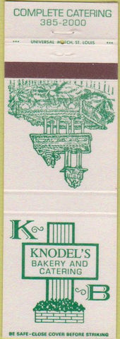 Matchbook Cover - Knodel's Bakery Catering