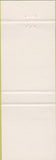 Matchbook Cover - Colonial Thymes Restaurant Orangeburg NY Bar Mitzvah