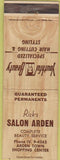 Matchbook Cover - Rick's Salon Arden Town CA