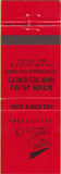 Matchbook Cover - Action Unisex Hair Design salon Dallas? TX