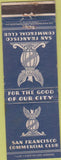 Matchbook Cover - San Francisco Commercial Club CA