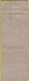 Matchbook Cover - The Mint NO TOWN WORN