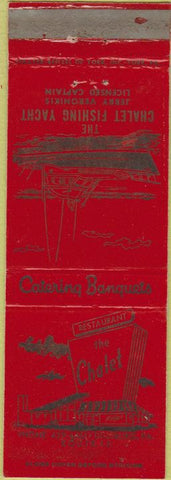 Matchbook Cover - The Chalet Dillsburg PA WEAR