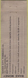Matchbook Cover - Seame's White Bar Buffalo NY