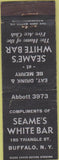 Matchbook Cover - Holland Plaza Cafeteria New York City WORN STAINED
