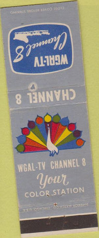 Matchbook Cover - WGAL TV Channel 8 NBC
